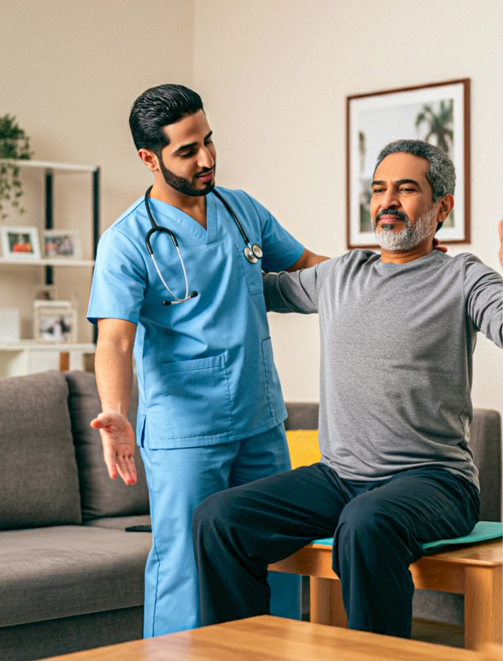 inpatient physiotherapy treatment